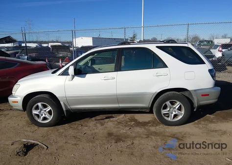 2001 Lexus Rx 300 z USA, uszkodzony, nr VIN JTJHF10U510174929